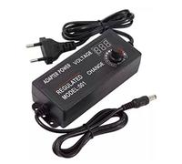 ALIMENTATORE UNIVERSALE TENSIONE REGOLABILE 3-24V DC 3A DISPLAY CON MANOPOLA