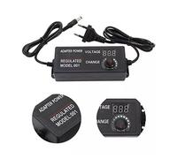 ALIMENTATORE UNIVERSALE TENSIONE REGOLABILE 3-24V DC 3A DISPLAY CON MANOPOLA