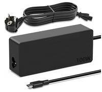 Alimentatore USB C 100W Caricatore Tipo C Compatibile con Macbook Pro Air Lenovo ThinkPad Yoga HP Elitebook Spectre Dell Latitude XPS ASUS Acer Samsung Chromebook Caricabatterie Portatile Adattatore