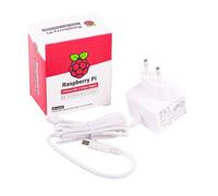 Alimentatore USB-C da 15 W Raspberry Pi bianco EU