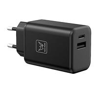 Alimentatore USB C da 65 W, caricabatterie rapido a 2 porte USB C da 65 W per laptop e telefoni cellulari, caricabatterie da 65 W compatibile con MacBook Pro/Air, iPad Pro, Dell XPS 13/15, HP