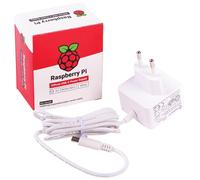 Alimentatore USB-C Ufficiale Raspberry Pi 4, EU Bianco - RASPBERRY-PI