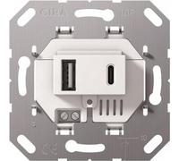 Alimentatore USB Gira 2f Tipo Inserto A/C ws 234900 (234900)