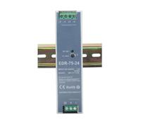 alimentatore usb guida din EDR-75-12 Alimentatore su guida DIN CA/CC 75 W 12 V CC 6,3 A (Size : 24V, Color : 75W)