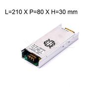 V-TAC Alimentatore in Metallo 350W 12V 30A con 2 Uscite IP20