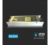 ALIMENTATORE V-TAC SLIM 24V STABILIZZATO ILLUMINAZIONE LED 60 120 150 250 350 W