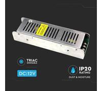 ALIMENTATORE V-TAC SLIM 24V STABILIZZATO ILLUMINAZIONE LED 60 120 150 250 350 W