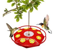 Alimentatori a ronzio per esterni, mangiatore di colibris,Stazione di alimentazione per mangiatoie per uccelli selvatici | Molteplici porte di alimentazione, e perdite per il patio del