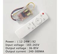 Alimentatori LED con telecomando a infrarossi Driver LED a corrente costante dimmerabile 220V 24W 40W 80W 100W 160W 200W 240W((12-24W) X2)