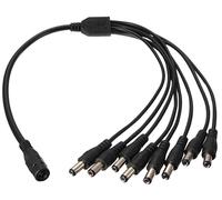 ALIMENTATORI TIGER - Cavo sdoppiatore AWG da 2,1 mm - da 1 a 8 vie
