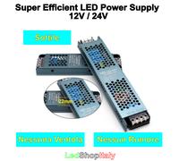 Alimentatori Trasformatori 12V/24V Silenziosi NO VENTOLE 60W 100W 200W 300W 400W [EEK: A+]