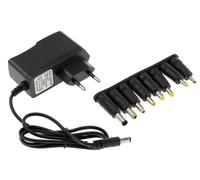 Alimentazione 220V A Dc 9V/1.5A - Sostituzione 9V 0.5A 1A 1.5A - 8 Punte