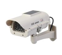 Alimentazione a Energia Solare Finta CCTV Videocamera Con LED, Elettronico Di