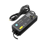 Alimentazione, Adattatore Di Alimentazione A Tensione Regolabile 3-36 V 60 W Con Display Digitale A LED, Caricabatterie Universale For Giocatori Efficienza energetica