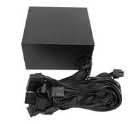 Alimentazione ATX da 700 W Desktop, Alimentazione per Computer da 700 W con Controllo e Sovraccarico di Temperatura per Piattaforme a Doppio Core