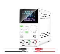 Alimentazione CC Alimentatore CC regolato programmabile con porta USB Regolatore di tensione di tensione dati di archiviazione 30V 10A 60V 120V 200V Alimentatore lineare da banco ad alta precisione (