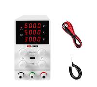 Alimentazione CC variabile, LCD. Commutazione digitale DC. Regolatori di tensione di alimentazione Regolatori Lab Repair Regolabile 110 / Energy Fontion 3 0V 60 V 10A 5A Proteggere gli occhi(SPS605)