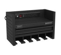 Alimentazione Conservazione Attrezzi Cremagliera 560mm Con Cassetto & Striscia