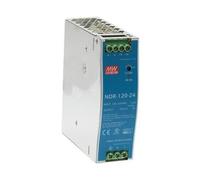 Alimentazione Elettrica,Ca-Cc 24V 5A AC/Dc din Montaggio Guida Alimentatore NDR