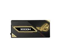ASUS ROG Thor - Alimentatore di rete 3000 W Titanium III Edition 20 Gaming (ROG Equalizer 12 V-2 x 6, cavo di alimentazione PCIe, GaN-MOSFET, prolunga display OLED certificata 80 Plus e Cybenetics