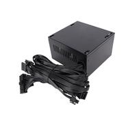 Alimentazione PC ATX 600W, Alimentazione ATX con Connettori da 4+4 Pin, Regola Automaticamente la Ventola, PSU da Gioco a Treni Singoli da 12 V per 10 per Vista