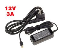 Alimentazione per Laptop 12V 3A Attacco Quadrato - per Lenovo THINKPAD