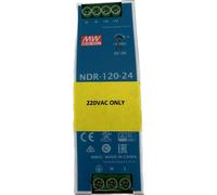 Alimentazione Rail Din 220VAC MW MEAN WELL NDR-120-24