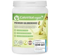 Alimenti per bere ad alto contenuto calorico vegano frullato per aumentare | Alimenti per astronauti Pasto bere con carboidrati Proteine Vitamine e minerali ad alto dosaggio | CaloVital (Pistazie)