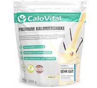 Alimento ad alto contenuto calorico per aumentare di peso, carboidrati e proteine come frullato di calorie, dosaggio elevato con molte vitamine, CaloVital, qualità premium dalla Germania, vaniglia
