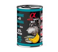 Alimento Umido cane - Sardine e banana - Alpha Spirit 400 g (Pacco da 6)