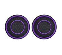 ALIMRVO 2 Pezzi Sottobicchieri Auto Compatibile con Audi Q3 Q3 Sportback 2018-2023, Tappetini Inserto Silicone Accessori Interni Antiscivolo Protezione,Purple