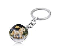 ALIMRVO Portachiavi perCupra Leon KL I 2020-2024, Portachiavi Personalizzato Uomo Donna Auto Chiave Ciondolo Coppia Regalo Keychain Accessori Auto,A