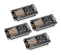 Alinan 4 pz ESP8266 NodeMcu Lua ESP-12E CP2102 Scheda di Sviluppo WiFi Modulo WLAN Wireless Open Source Modulo Seriale Funziona Ottimo per Arduino IDE/Micropython