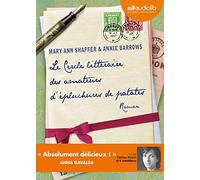 Mary Ann Shaffer Annie Barrows Cac Le Cercle littéraire des amateurs d'éplu (CD)