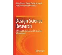 Aline Dresch Daniel Pacheco Lacerda José Antô Design Science (Copertina rigida)
