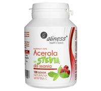 Aliness Acerola con Stevia per la suzione - 120 compresse