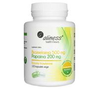 Aliness Bromelina 500 mg , Papaina 200 mg - 100 capsule vegetali