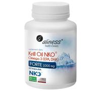 Aliness Krill Oil NKO Omega 3 1000 mg FORTE con astaxantina - 60 capsule