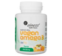 Aliness Vegan Omega 3 FORTE DHA 500 mg, 60 capsule