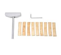 Alinory Guitar Press Caul Insert Misurazione accurata Comodo Economico Strumento di Riparazione della Chitarra dal Suono Meraviglioso per Chitarre elettriche Amante della Musica