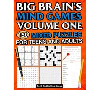 ALIO Publishing Big Brain's Mind Games Volume One 150 Mixed Puzzles (Tascabile)