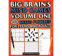 ALIO Publishing Big Brain's Mind Games Volume One 150 Mixed Puzzles (Tascabile)