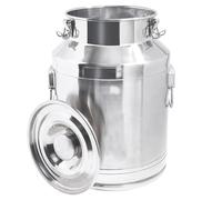 aliooila Latta 5 Litri Per Olio Singola 201 Contenitore Acciaio Inox Per Olio Contenitore Per Latte in Acciaio Inox Per Cucina e Uso Domestico,Capacity-14L