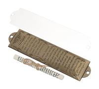 Alipis 1 Impostato Mestieri di Pergamene Sacre Arredamento Unico Etichetta Ornamento d'Epoca Annata Carillon Moderno Abbellito Dreidels Ornamenti Classici Natale Uomini Metallo