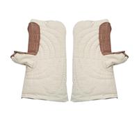 Alipis 1 Paio di Guanti da Forno antiscottatura: Guanti di Protezione ignifughi per ceramiche da Forno, da griglia Resistenti al Calore, da Lavoro Termici per Alte Temperature