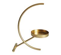 Alipis 1 Pc Candeliere a Ornamenti Vintage d'oro Acquista la Ciotola del portacandele Natalizio candelabri Natalizi portacandele alla Moda candelabro in Stile Nordico