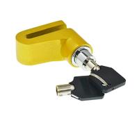 Alipis 1 Pezzo Blocco Disco per Scooter Serratura da Disco Resistente Design Casual Sicurezza per Veicoli Colore Casuale