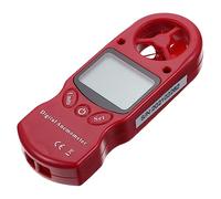 Alipis 1 Pezzo Misuratore Del Mini Portatile con Design Digitale Anemometro e Igrometro per Misurazioni Temperatura e Umidità per Monitoraggio Ambientale e Applicazioni Aeronautiche
