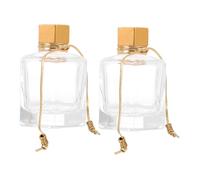 Alipis 1 Set Diffusore di Aromi Esagonale Versare Distributore Diffusori Ricarica Culla Cam Bicchiere Contenitori Bottiglia di Profumo Bottiglia di Rilascio della Fragranza Golden 2 Pz
