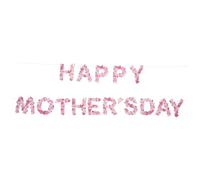 Alipis 1 Set Festone Decorativo per Festa Della Banner Tema Happy Mother's Day per Indoor e Festive